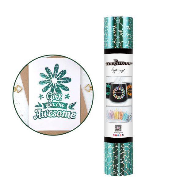 Holographic Cobblestone Adhesive Vinyl