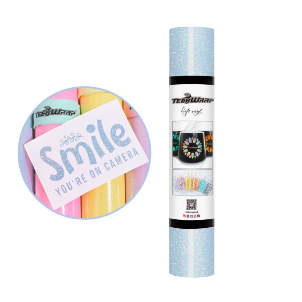 Colorful Shimmer Adhesive Vinyl