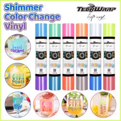 Shimmer Cold Color Change Adhesive Vinyl