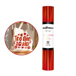 Soft Metallic Holographic HTV