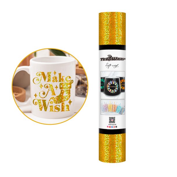 Holographic Sparkle Adhesive Vinyl