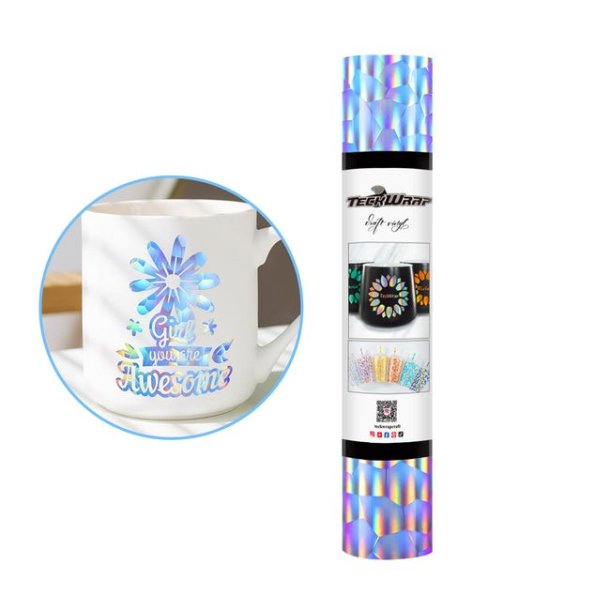 Holographic Pattern Adhesive Vinyl