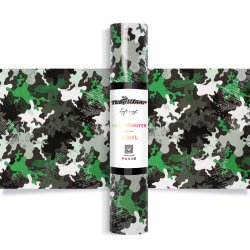 Colorful Camouflage HTV