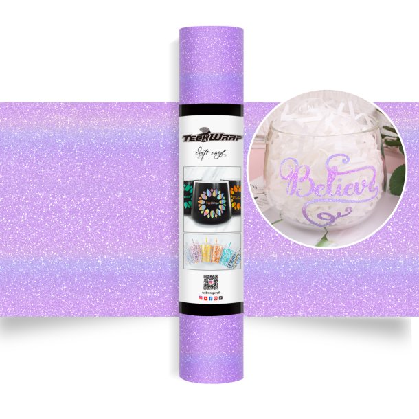 Colorful Glitter Adhesive Vinyl