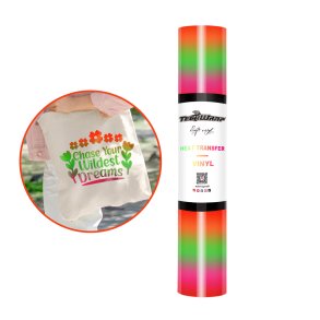 PU Rainbow Stripes HTV