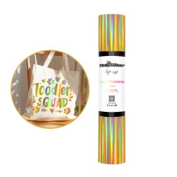 Soft Metallic Holographic HTV