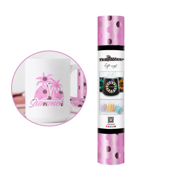 Polka Dots Adhesive Vinyl