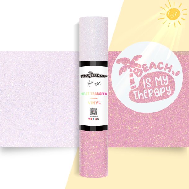 Glitter UV Color Changing HTV