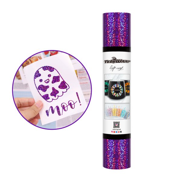 Holographic Sparkle Adhesive Vinyl