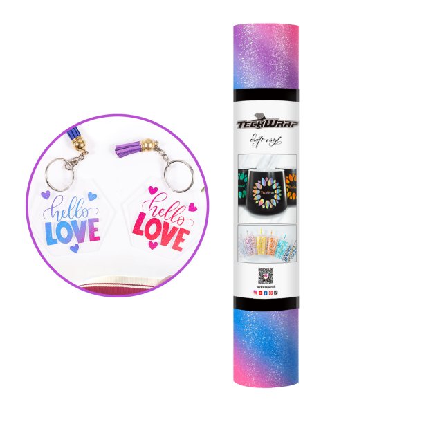 Rainbow Stripes Adhesive Vinyl