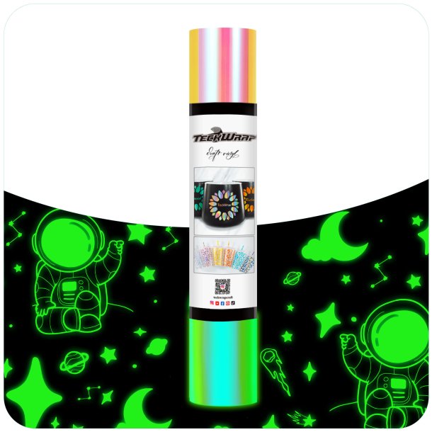 Opal Glow in the Dark Adhesive Vinyl