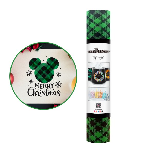 Buffalo Plaid Adhesive Vinyl