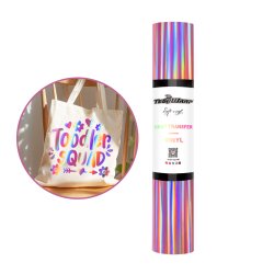 Soft Metallic Holographic HTV