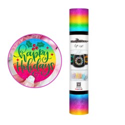 Rainbow Stripes Adhesive Vinyl