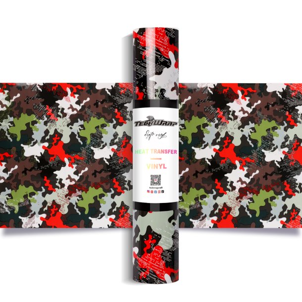 Colorful Camouflage HTV