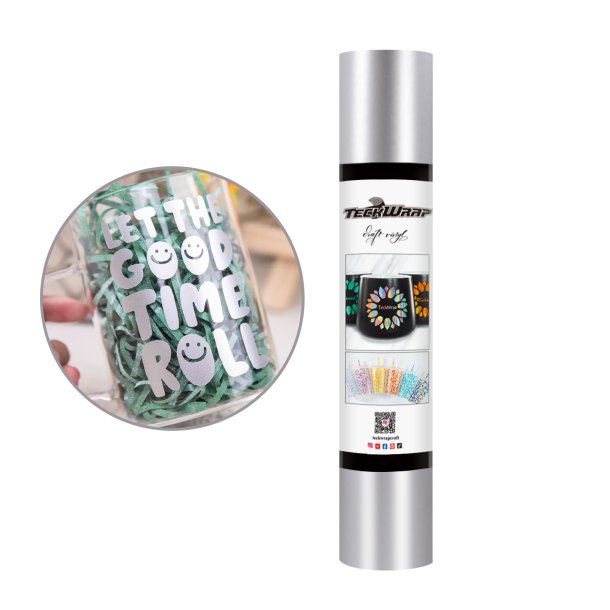 Satin Metallic Chrome Adhesive Vinyl