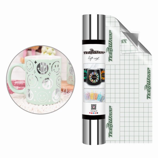 Bubble Free Mirror Chrome Adhesive Vinyl