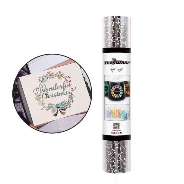 Holographic Cobblestone Adhesive Vinyl