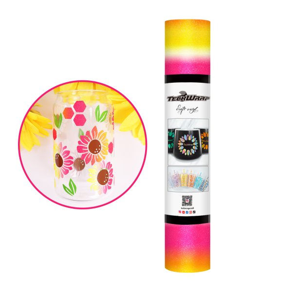 Rainbow Stripes Adhesive Vinyl