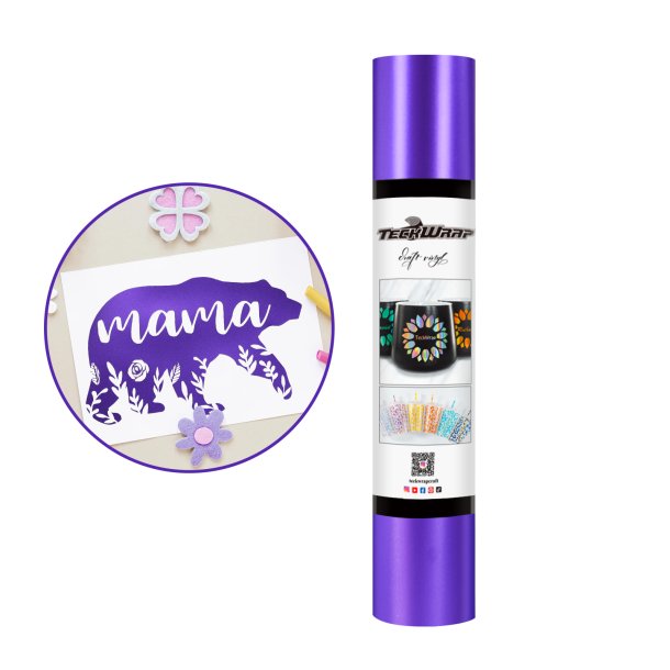 Satin Metallic Chrome Adhesive Vinyl