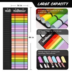 Vinylopbevaring til 24 ruller